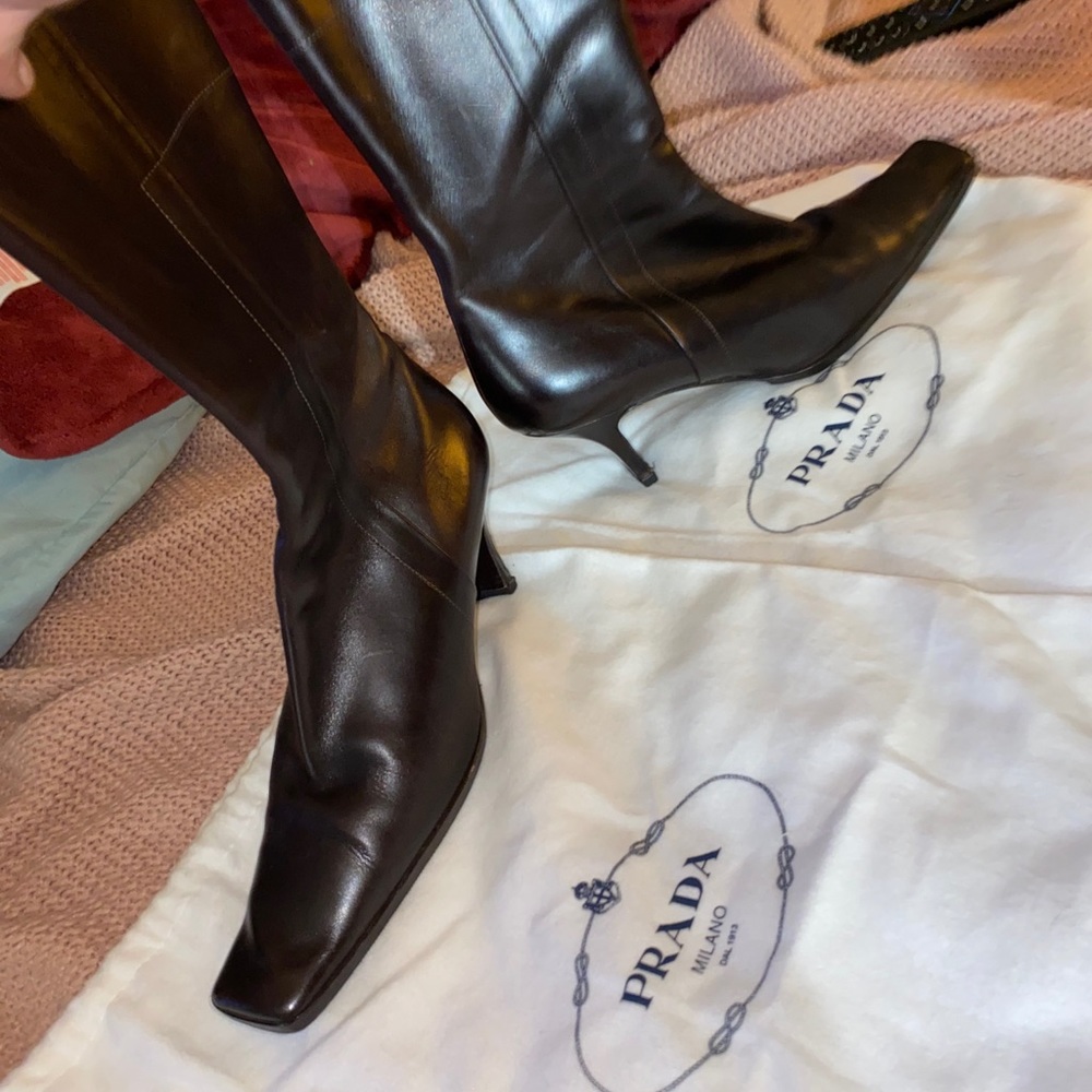 Prada high heal boots - Picture 2 of 2